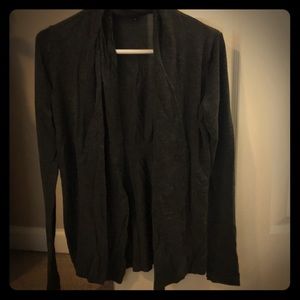 Grey cardigan